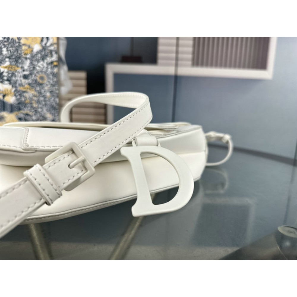 DIOR SADDLE 26CM ULTRAMATTE WHITE Bags