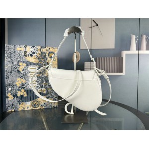 DIOR SADDLE 26CM ULTRAMATTE WHITE Bags