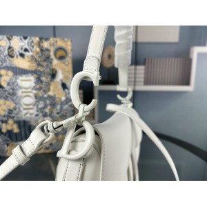 DIOR SADDLE 26CM ULTRAMATTE WHITE Bags