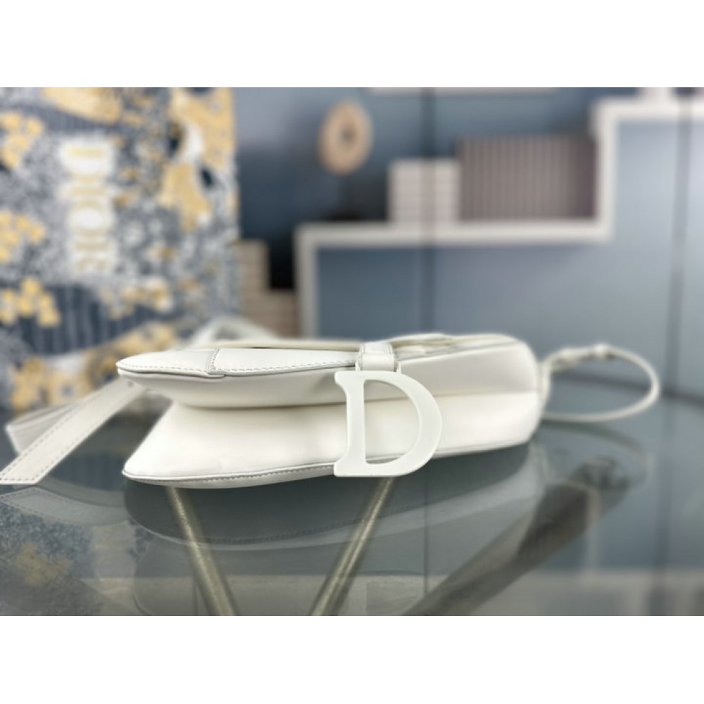 DIOR SADDLE 26CM ULTRAMATTE WHITE Bags