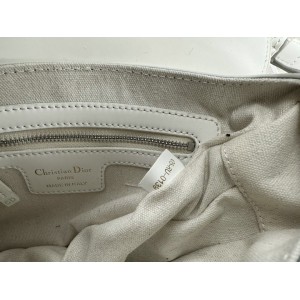 DIOR SADDLE 26CM ULTRAMATTE WHITE Bags