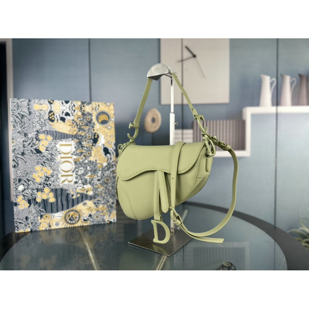 DIOR SADDLE 26CM ULTRAMATTE GREEN Bags