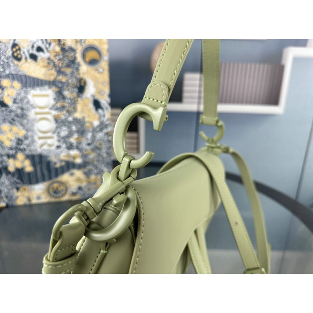 DIOR SADDLE 26CM ULTRAMATTE GREEN Bags