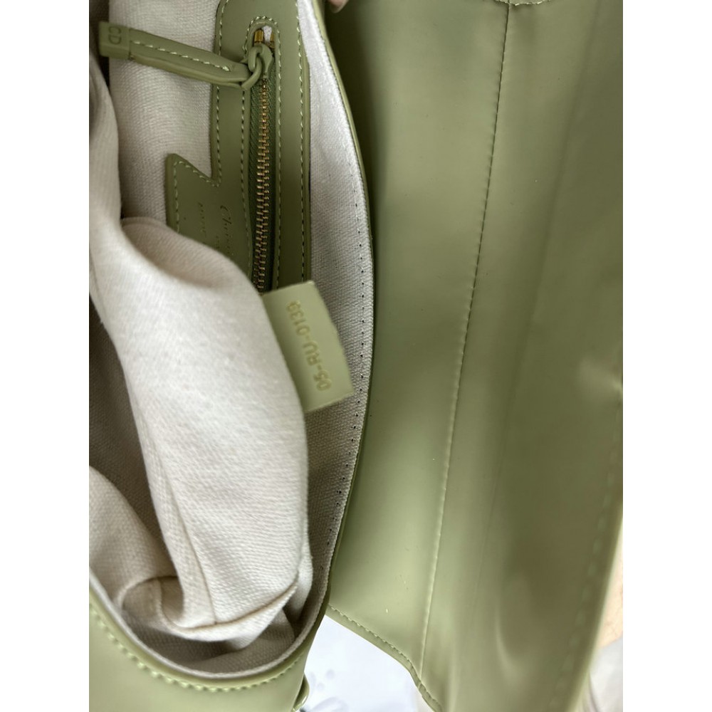 DIOR SADDLE 26CM ULTRAMATTE GREEN Bags