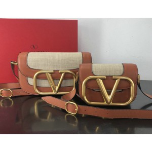 valentino supervee 27x17cm/19x10cm denim Bags