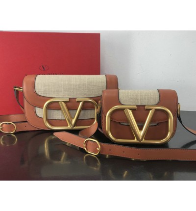 valentino supervee 27x17cm/19x10cm denim