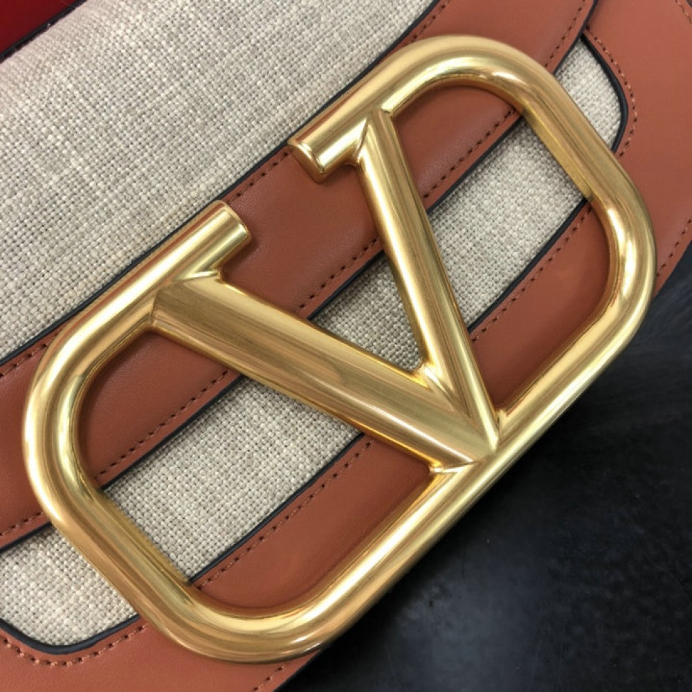 valentino supervee 27x17cm/19x10cm denim Bags