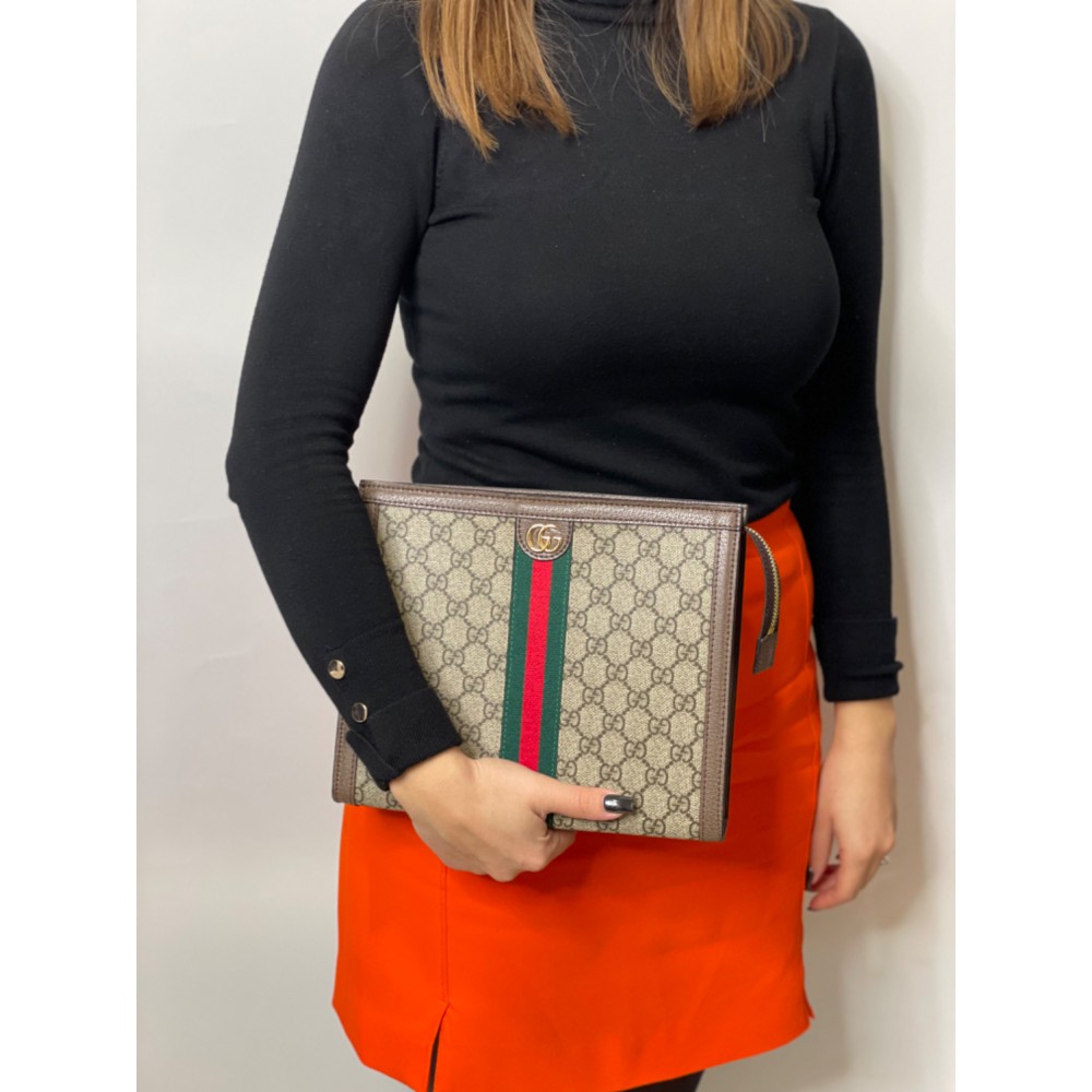 gucci ophidia clutch 26x20cm 625549 Bags