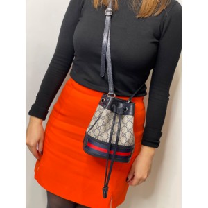 gucci ophdia bucket 15x18cm blue dark 