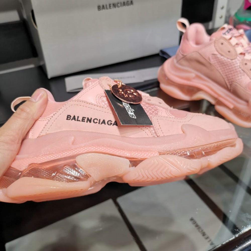 balenciaga sneakers triple s clear sole 36-46 light pink Shoes