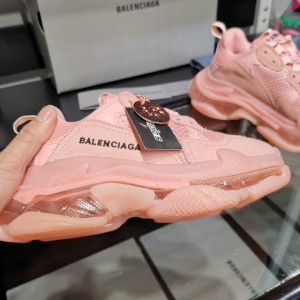 balenciaga sneakers triple s clear sole 36-46 light pink Shoes