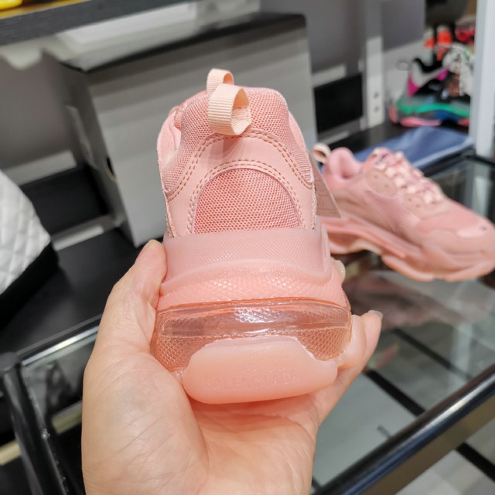 balenciaga sneakers triple s clear sole 36-46 light pink Shoes