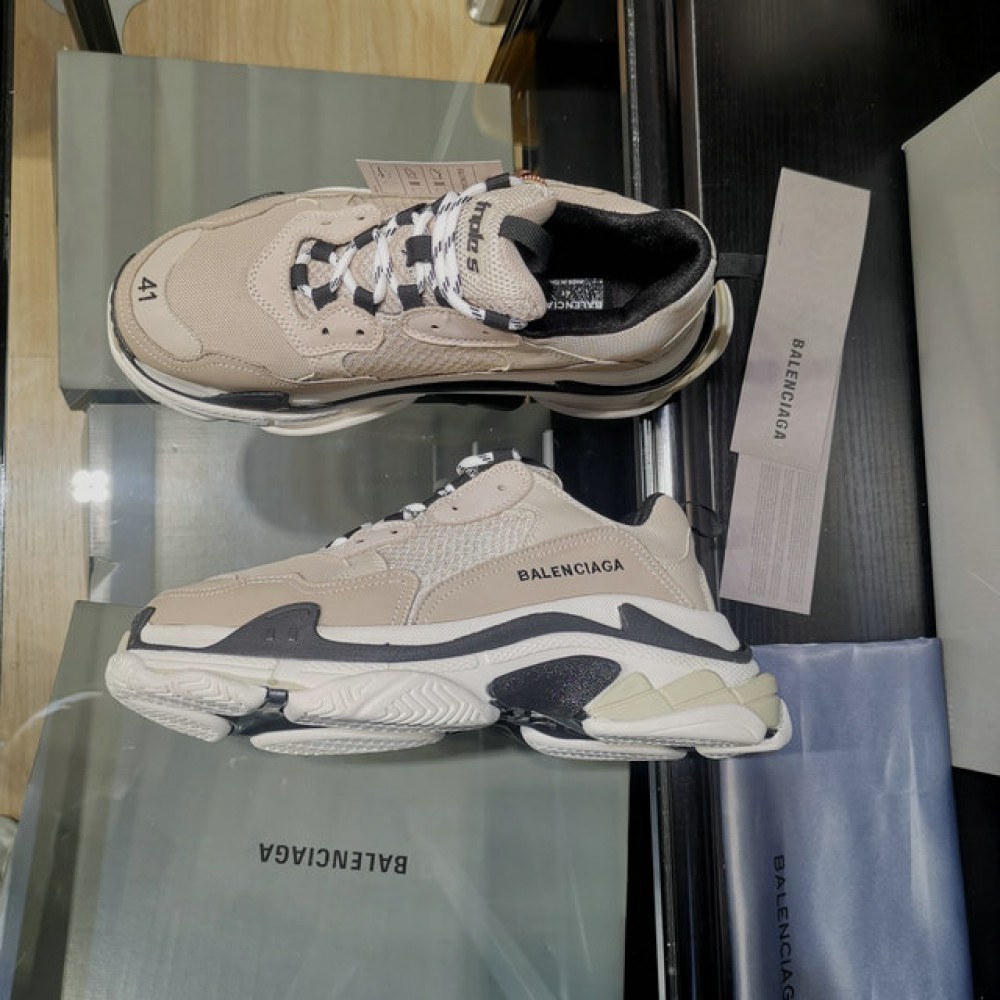 balenciaga sneakers triple s 36-46 beige grey Shoes