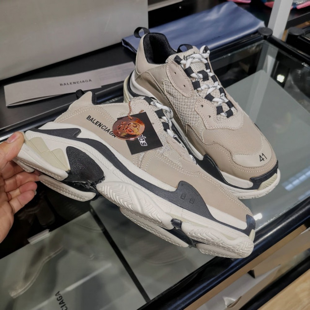 balenciaga sneakers triple s 36-46 beige grey Shoes