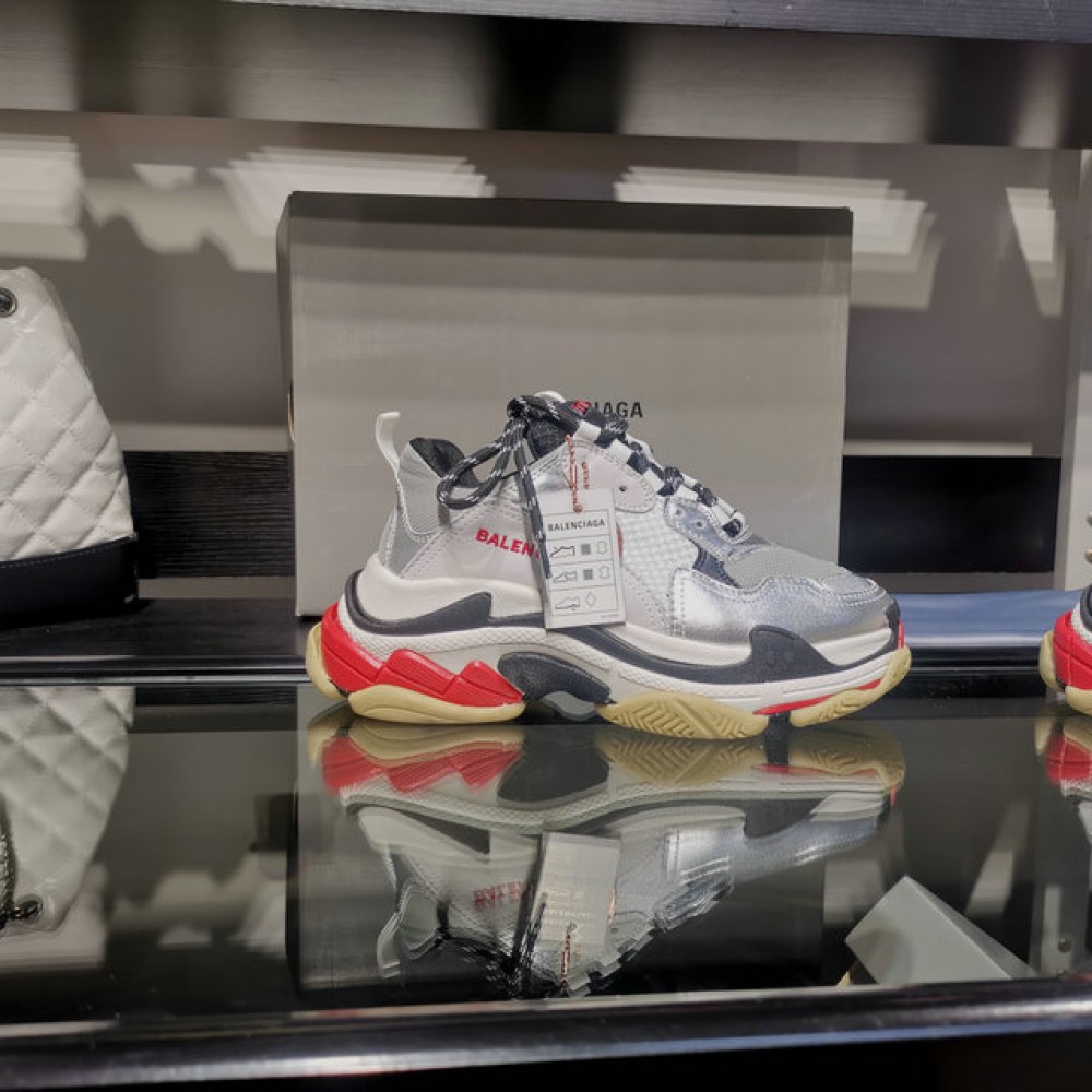 balenciaga sneakers triple s 36-46 silver Shoes