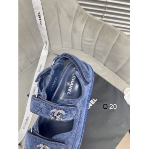 chanel sandals 36-42 denim Shoes