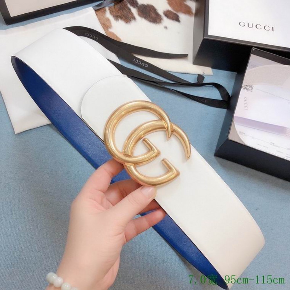 gucci belt 7cm double side 80-125cm Accesories