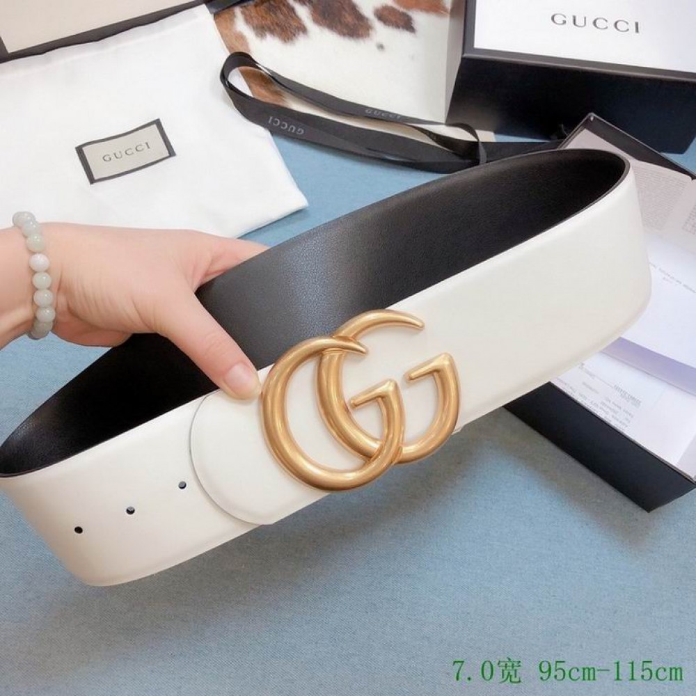 gucci belt 7cm double side 80-125cm Accesories