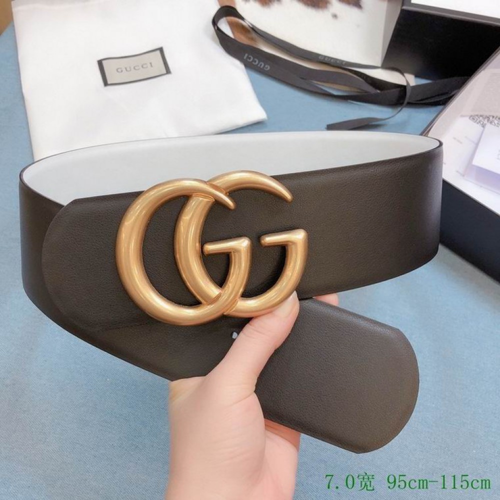 gucci belt 7cm double side 80-125cm Accesories