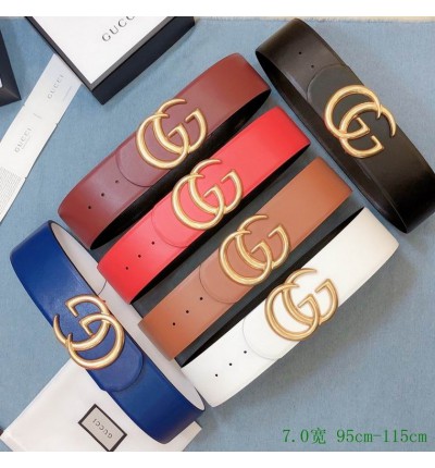 gucci belt 7cm double side 80-125cm