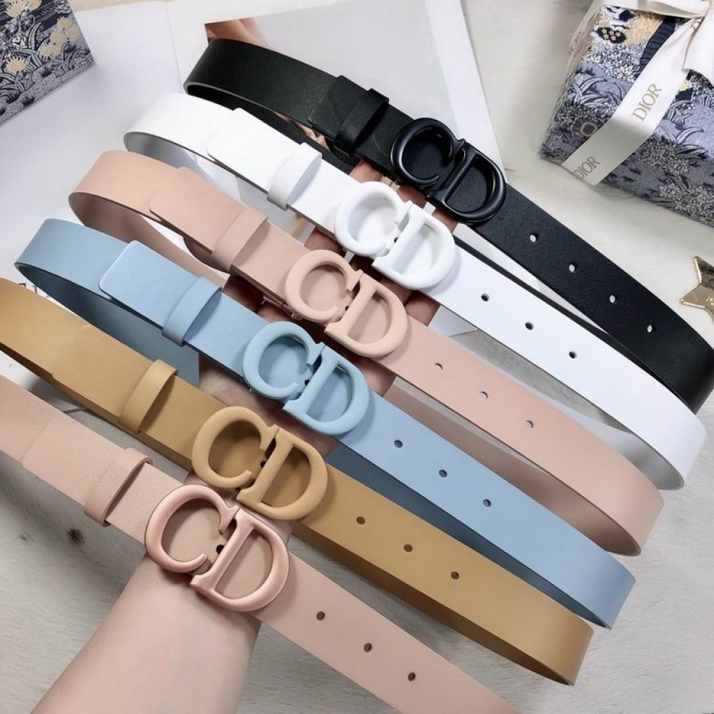 dior belt 3cm 6colours Accesories