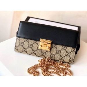 gucci wallet on chain padlock Bags