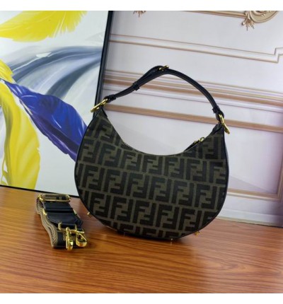fendi graphy 29x24x10cm canvas leather