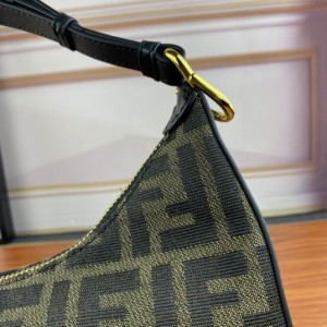 fendi graphy 29x24x10cm canvas leather Bags