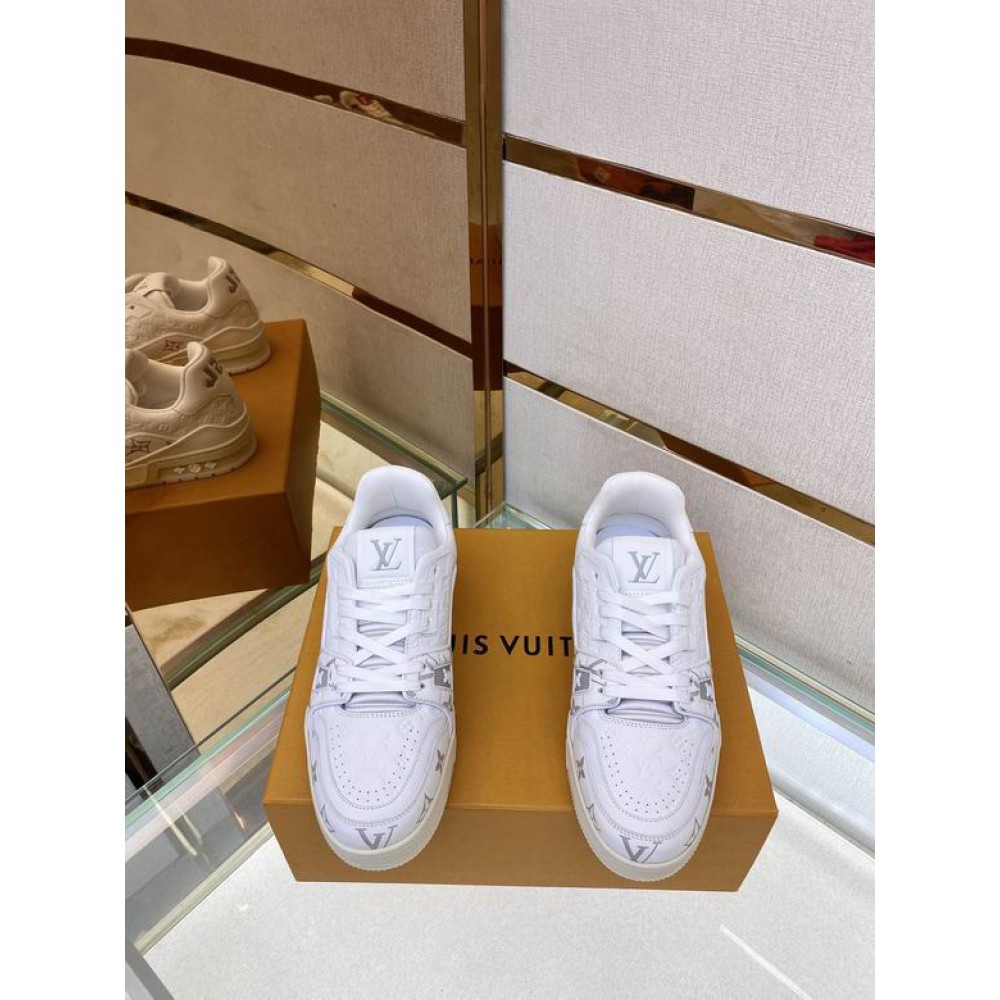 lv sneaker 38-46 white grey Shoes