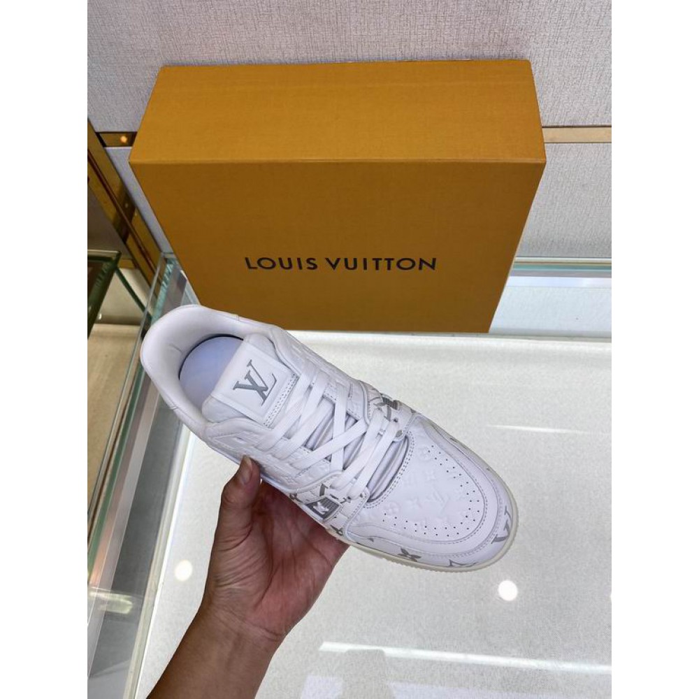 lv sneaker 38-46 white grey Shoes