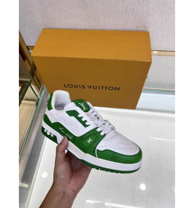 lv sneaker 38-46 white green