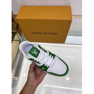 lv sneaker 38-46 white green Shoes