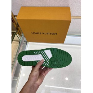 lv sneaker 38-46 white green Shoes