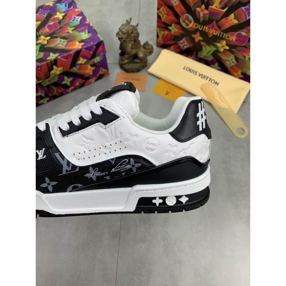lv sneaker 38-46 white black Shoes