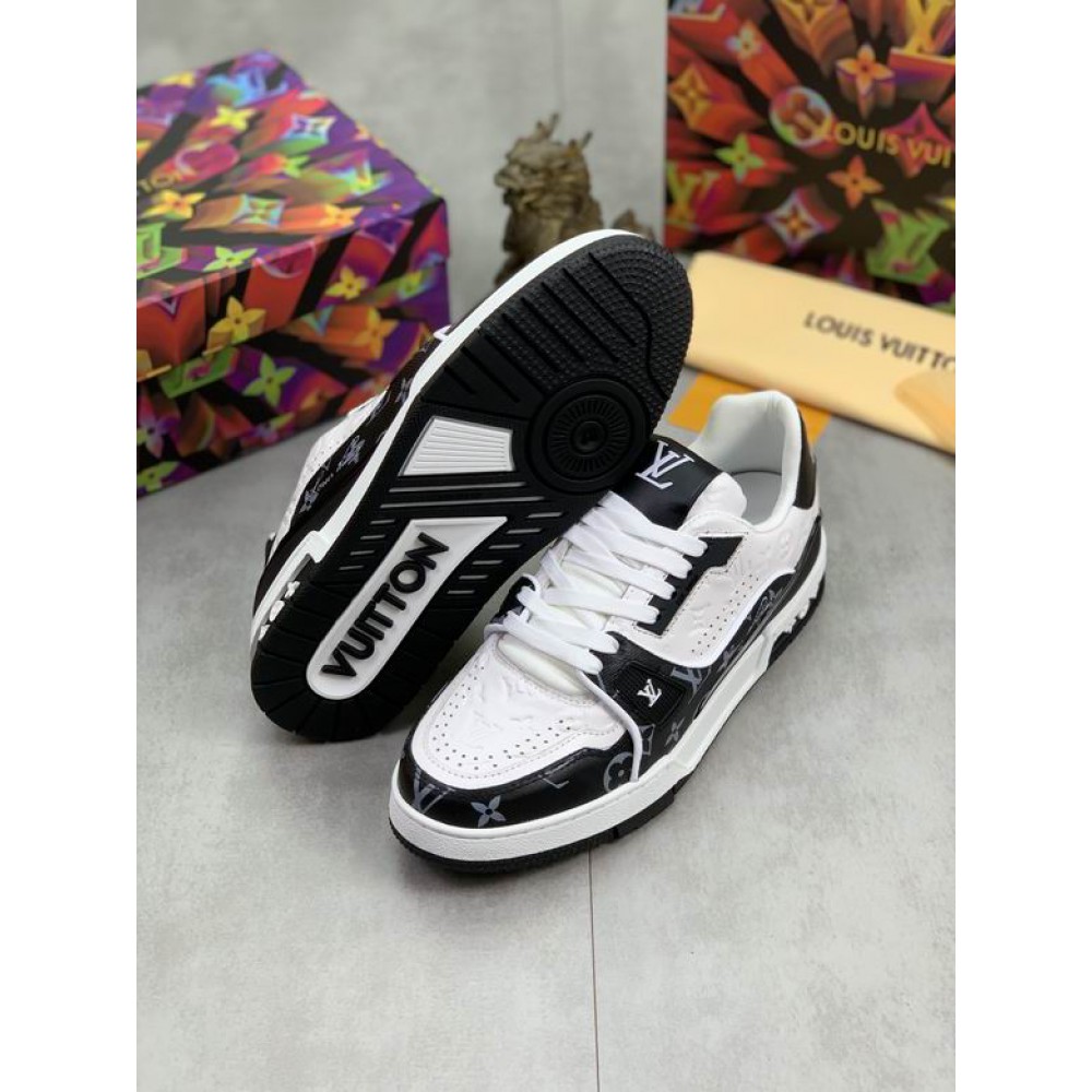 lv sneaker 38-46 white black Shoes
