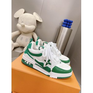 lv sneaker 38-46 white green 2023 Shoes