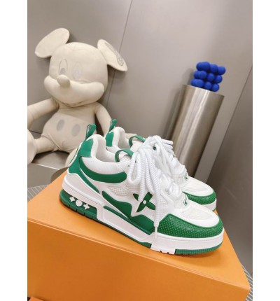 lv sneaker 38-46 white green 2023