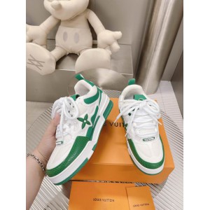 lv sneaker 38-46 white green 2023 Shoes