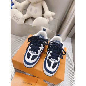 lv sneaker 38-46 white blue 2023 Shoes