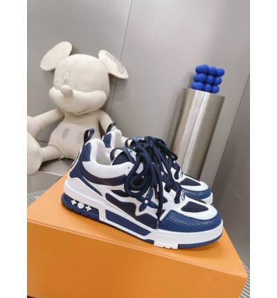 lv sneaker 38-46 white blue 2023