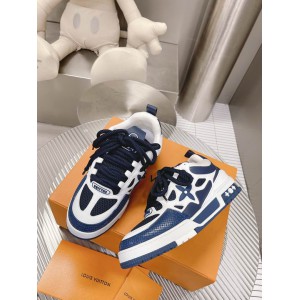 lv sneaker 38-46 white blue 2023 Shoes