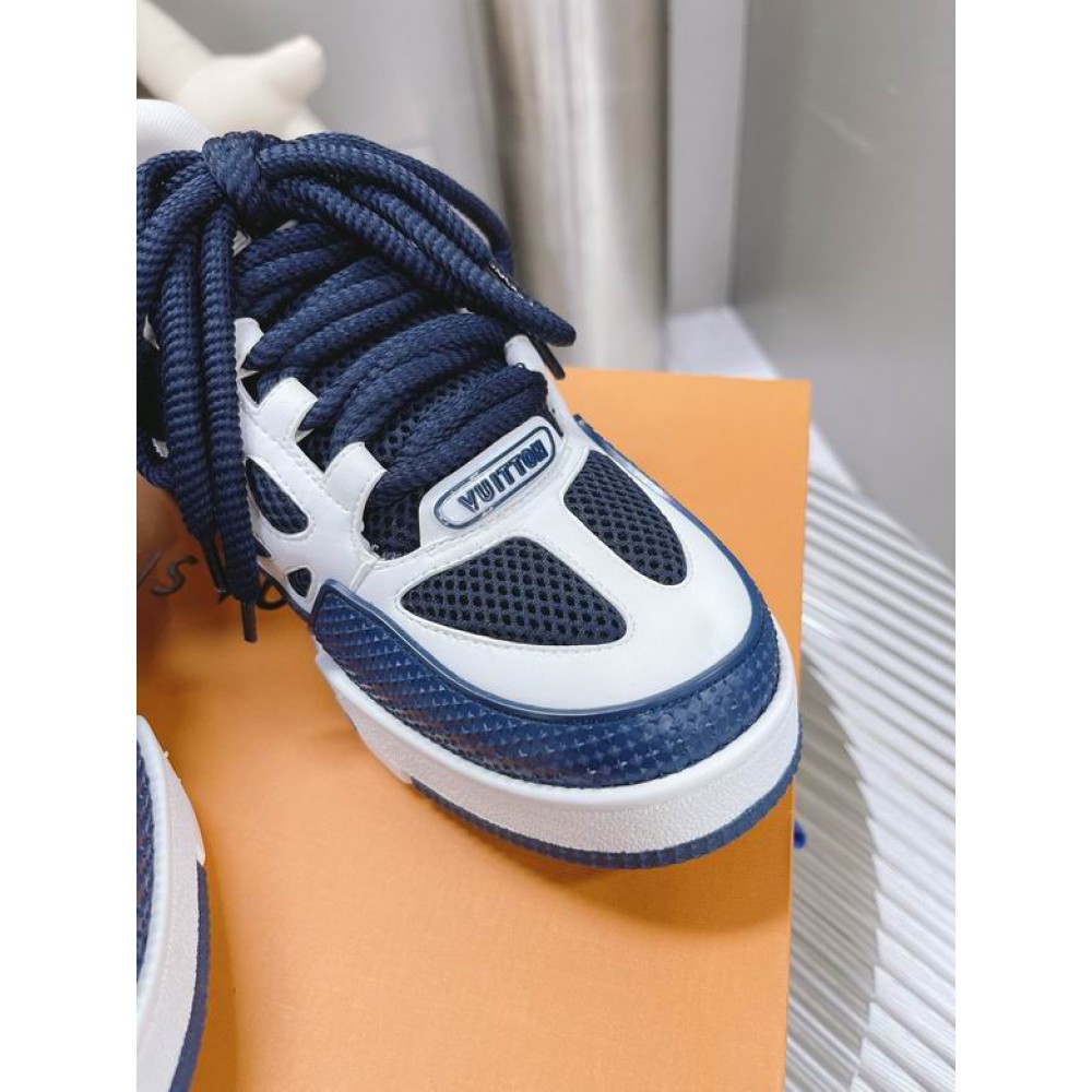 lv sneaker 38-46 white blue 2023 Shoes