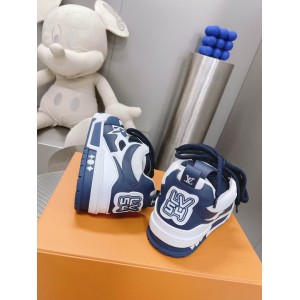 lv sneaker 38-46 white blue 2023 Shoes
