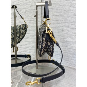 DIOR SADDLE Oblique Jacquard 21 x 18 x 5 cm Bags