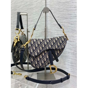 DIOR SADDLE Oblique Jacquard 26cm 2023 Bags