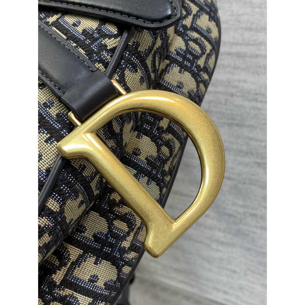 DIOR SADDLE Oblique Jacquard 26cm 2023 Bags