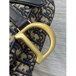 DIOR SADDLE Oblique Jacquard 26cm 2023 Bags