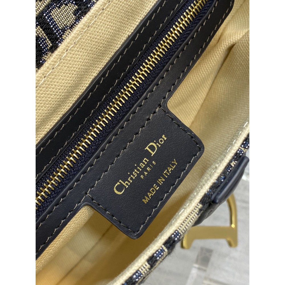 DIOR SADDLE Oblique Jacquard 26cm 2023 Bags