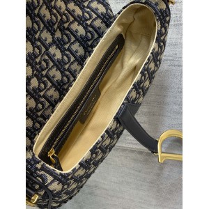 DIOR SADDLE Oblique Jacquard 26cm 2023 Bags