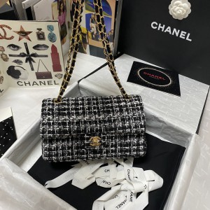CHANEL CLASSIC FLAP 24CM FABRIC Bags